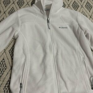 white columbia sweater